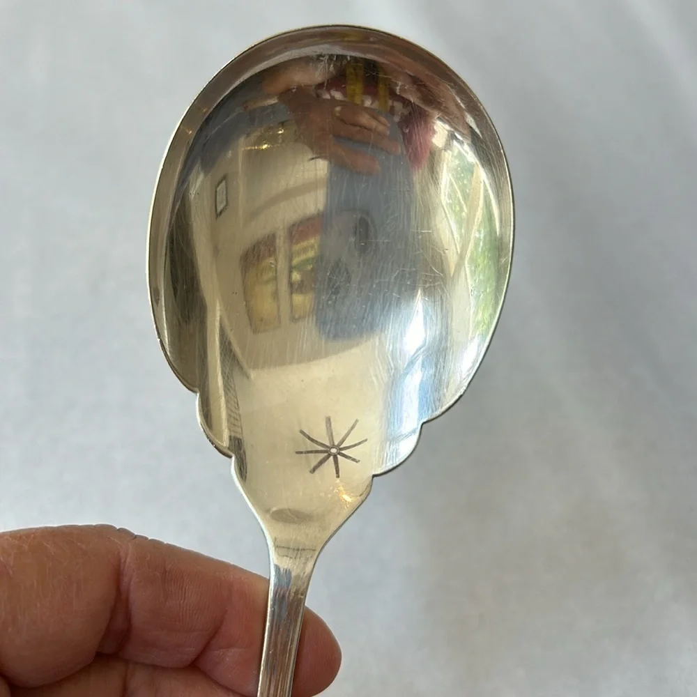 Sheffield England EPNS Pie/Cake Sever and Serving Spoon